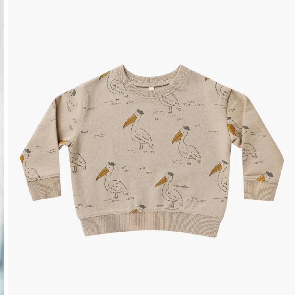 Rylee and Cru's Pelican Kids Sweatshirt, size 8/9